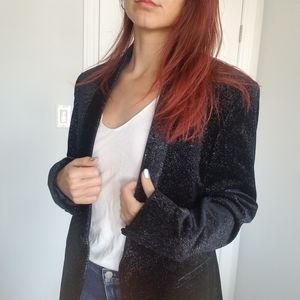 Zara Tuxedo Jacket- Sparkely Velvet